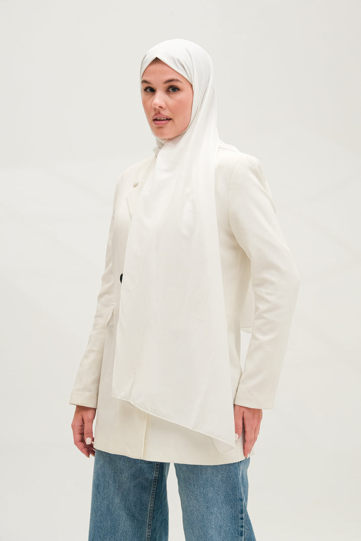 Lina Pure Şal Beyaz