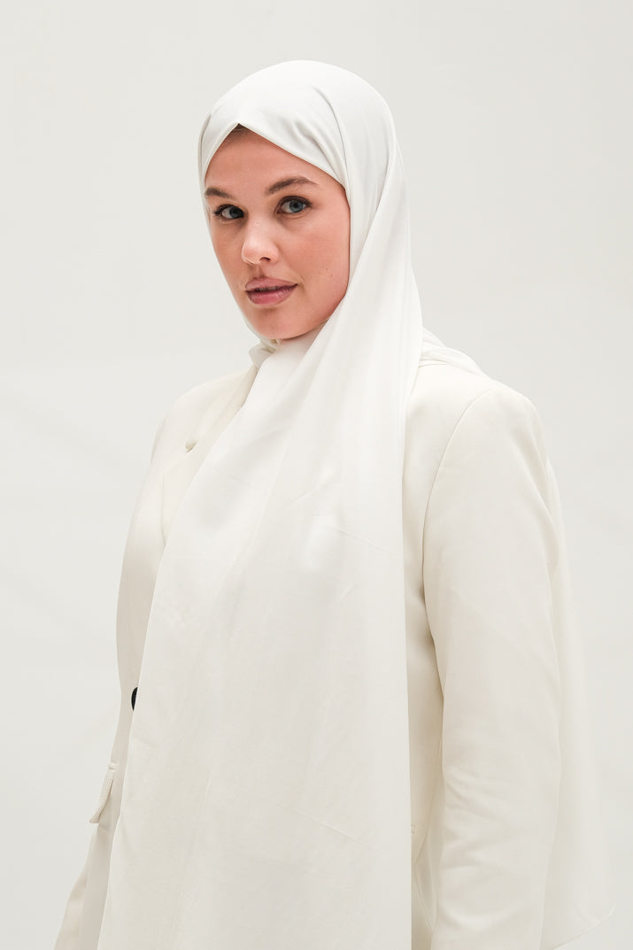 Lina Pure Şal Beyaz