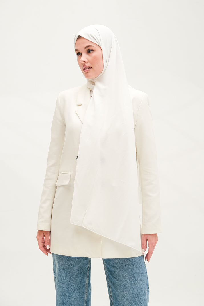 Lina Pure Şal Beyaz