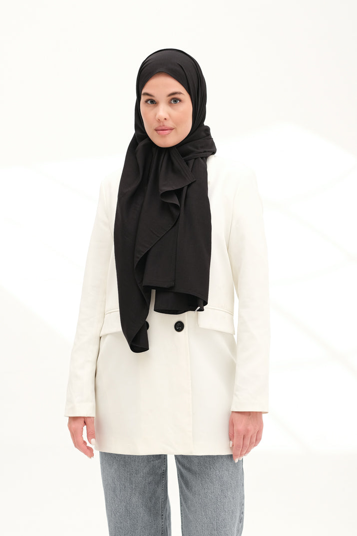 Lina Pure Şal Siyah