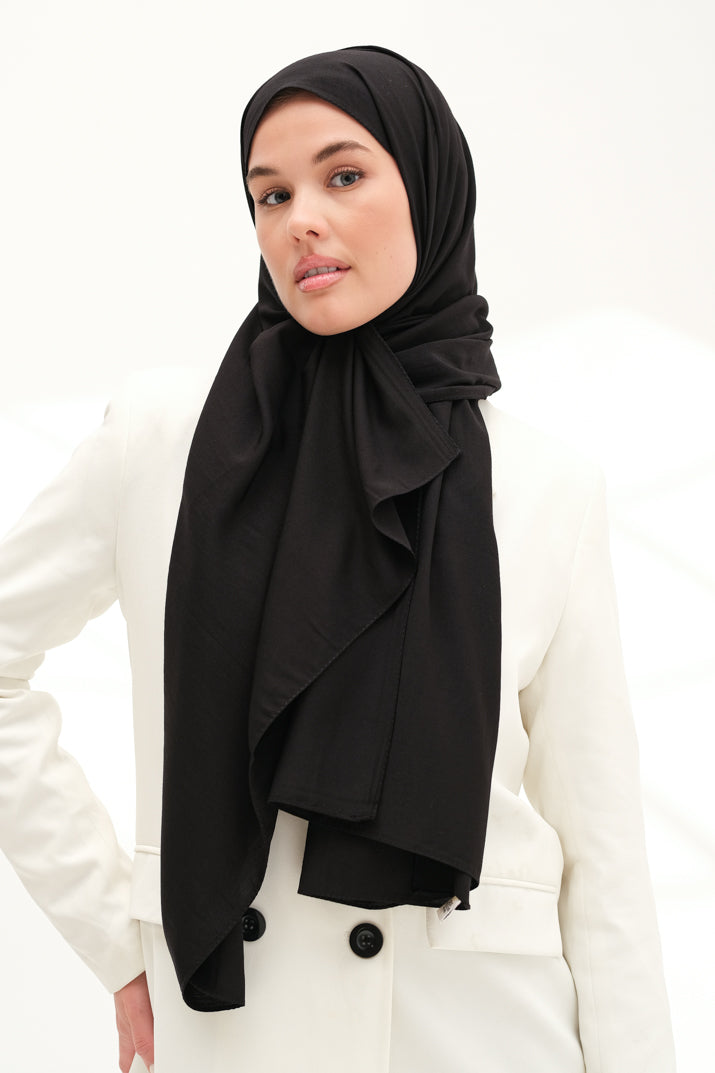 Lina Pure Şal Siyah