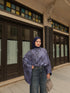 Paisley Patterned Poncho
