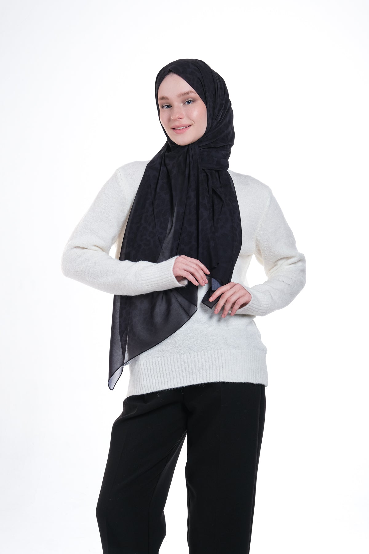 Wild İpek Krep Şal