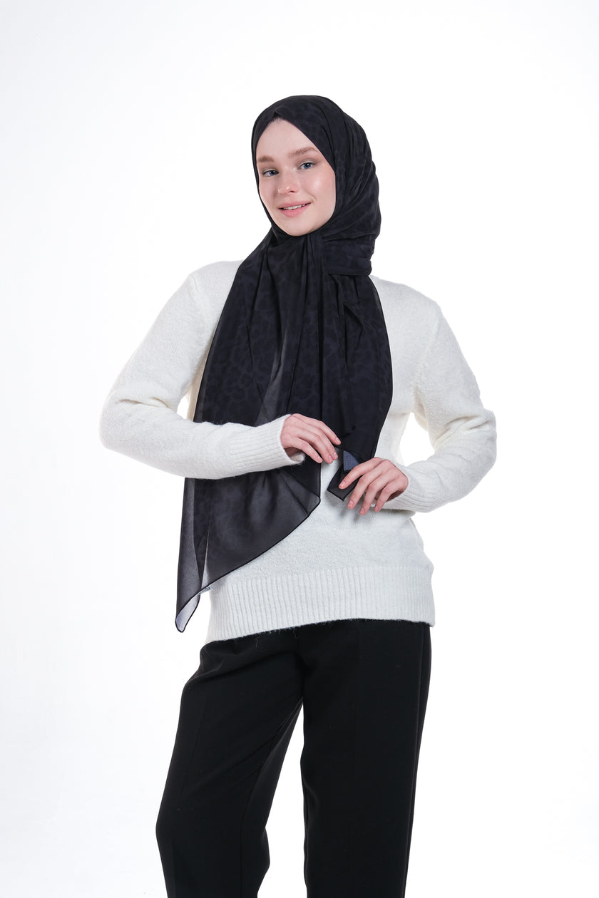 Wild İpek Krep Şal