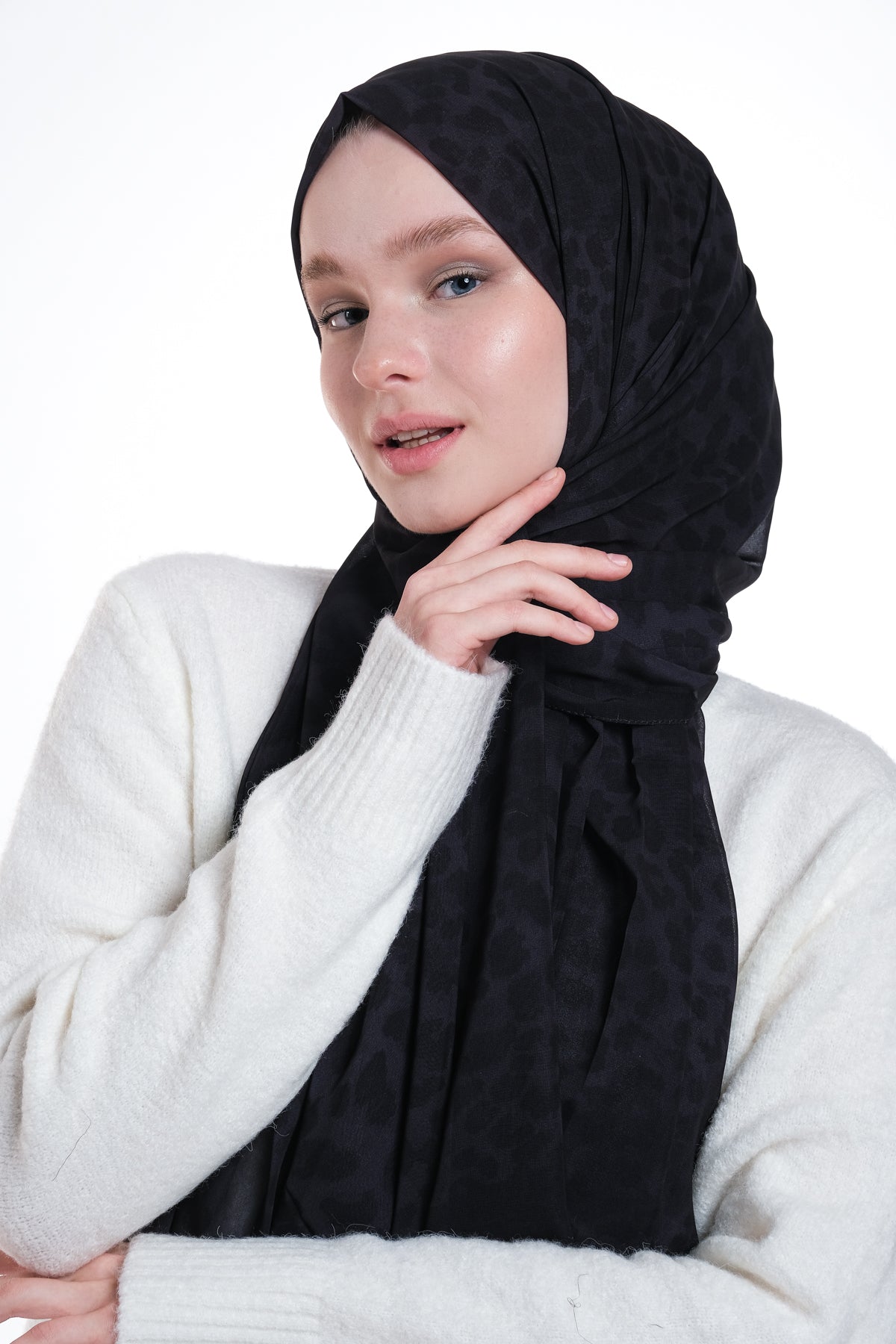 Wild İpek Krep Şal