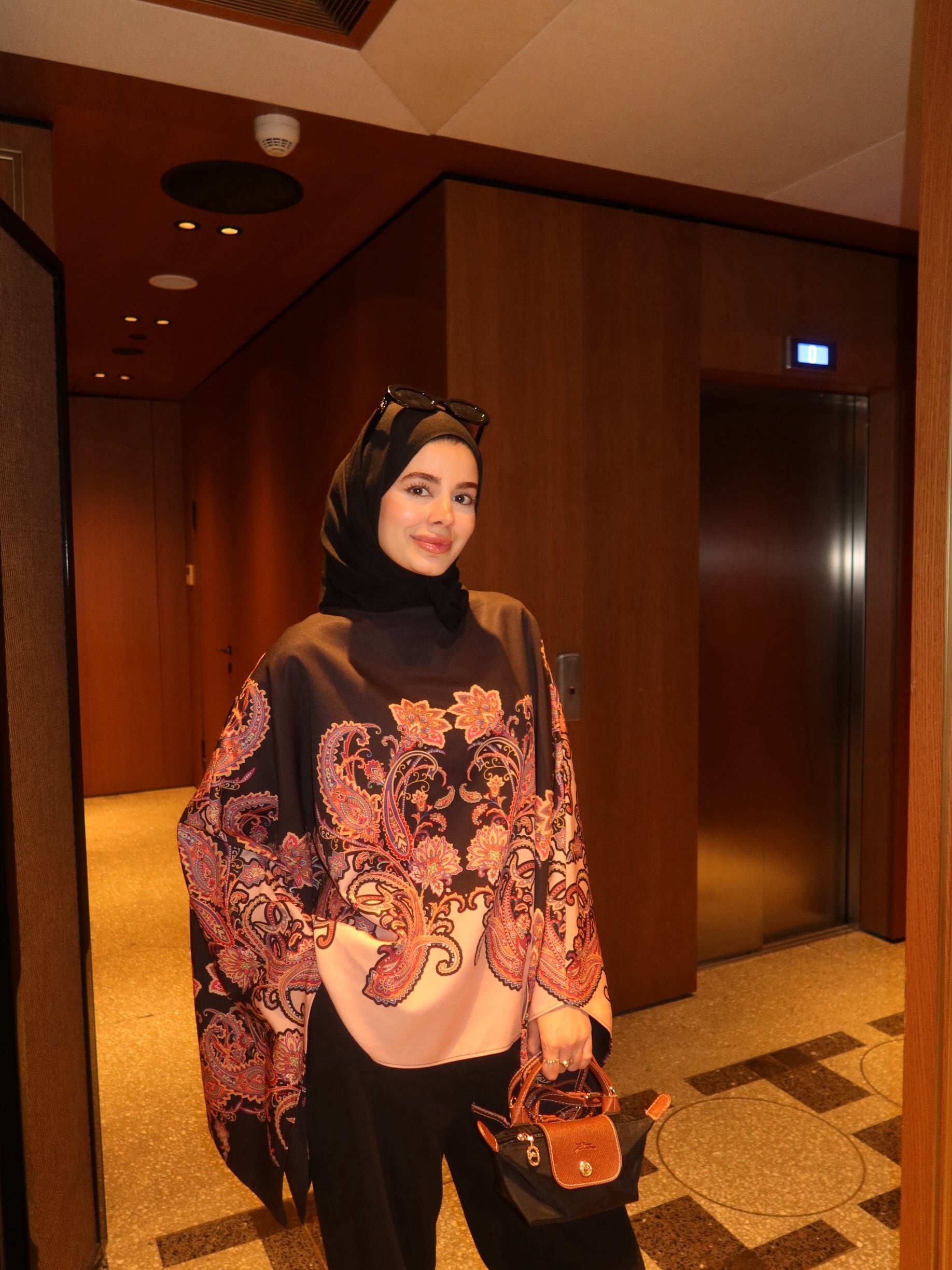 Bohemian Patterned Poncho