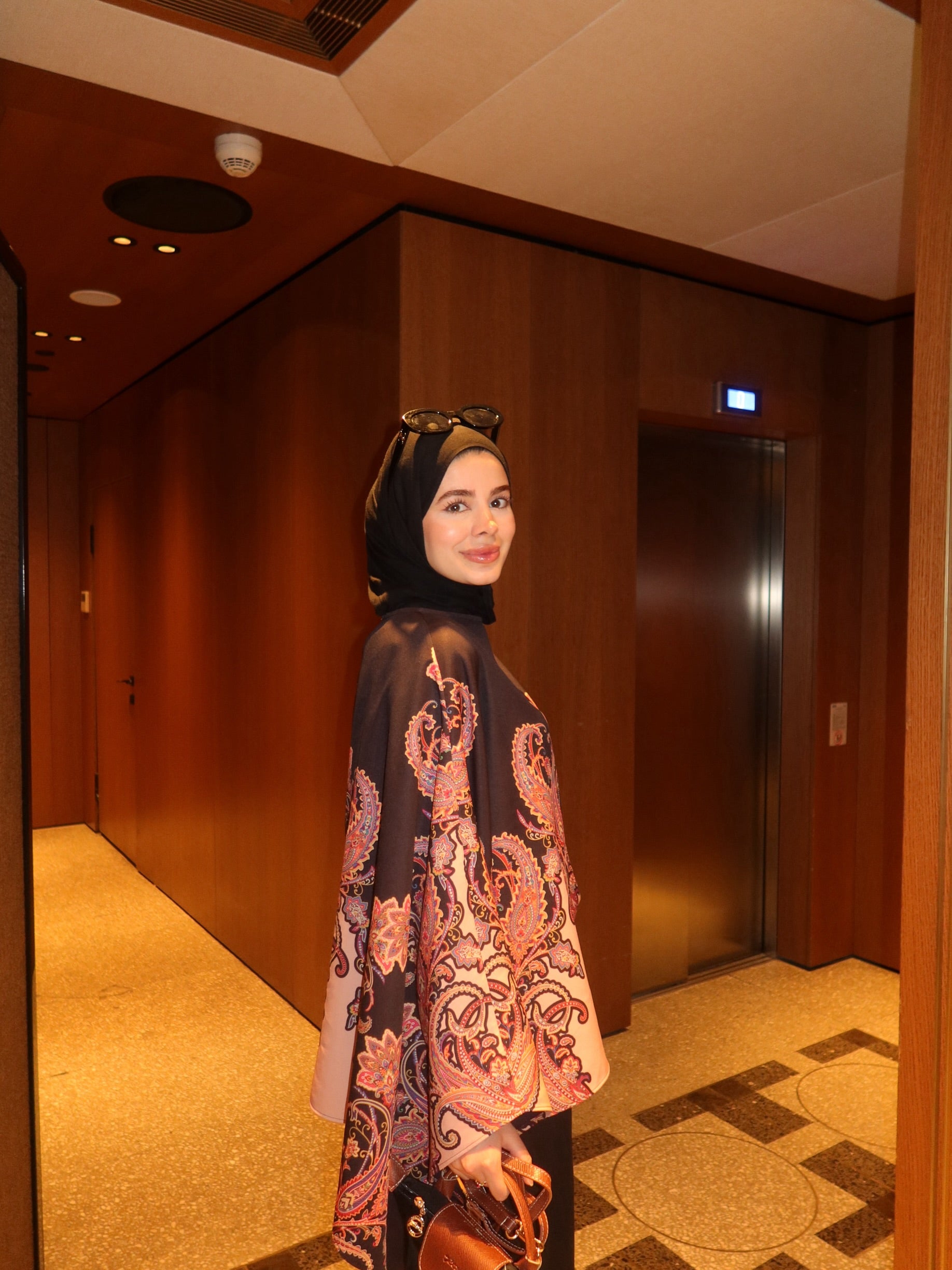 Bohemian Patterned Poncho